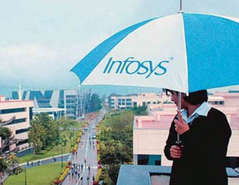 Infosys drops 4% on bourses